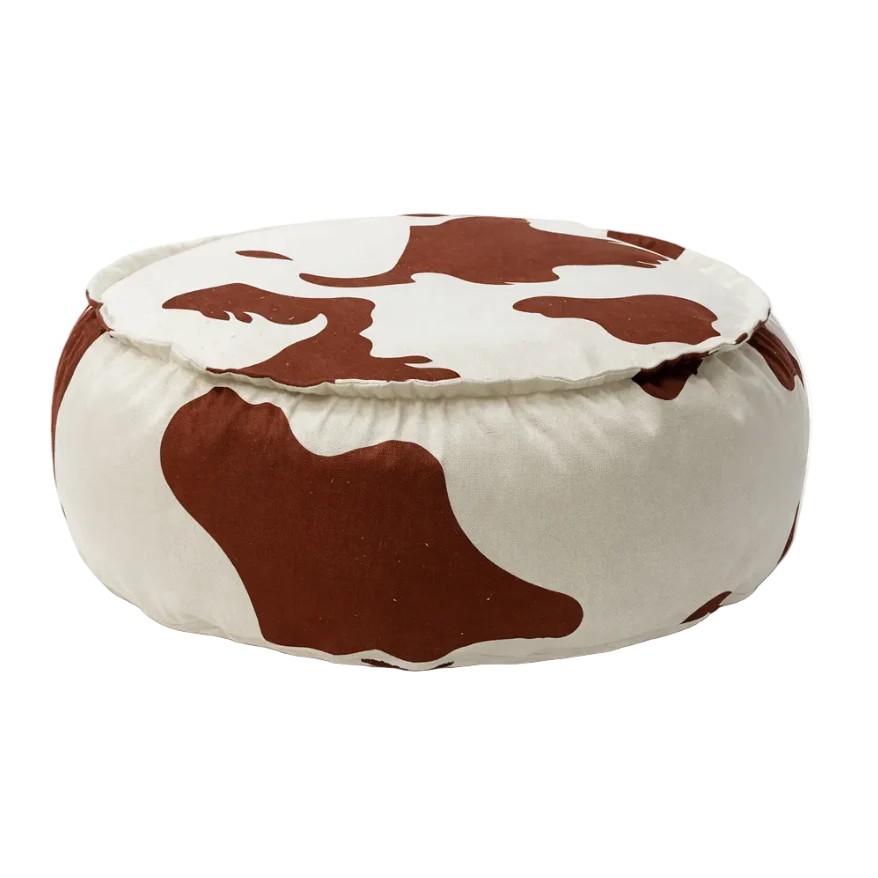 Pouf Enfant Rond – Collection Vache