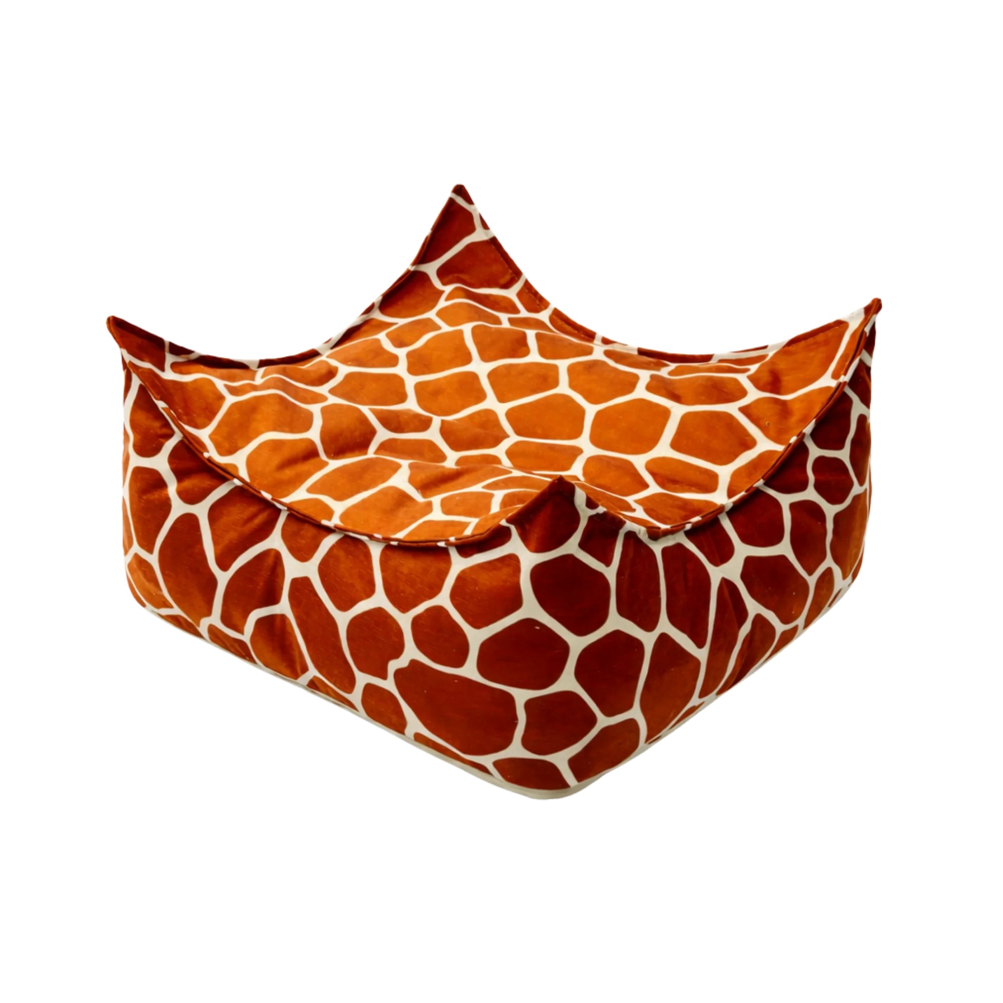 Pouf Enfant Carré – Collection Girafe