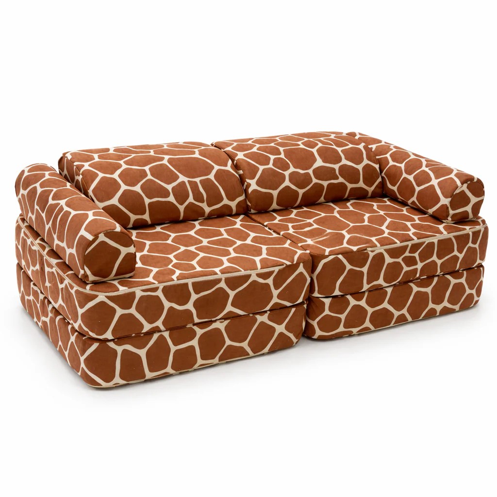 Canapé Modulable Enfant Girafe 120 cm – 12 Éléments – Image 3